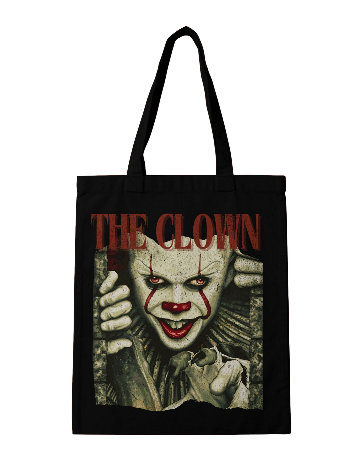 The Clown Graphic Tote Bag